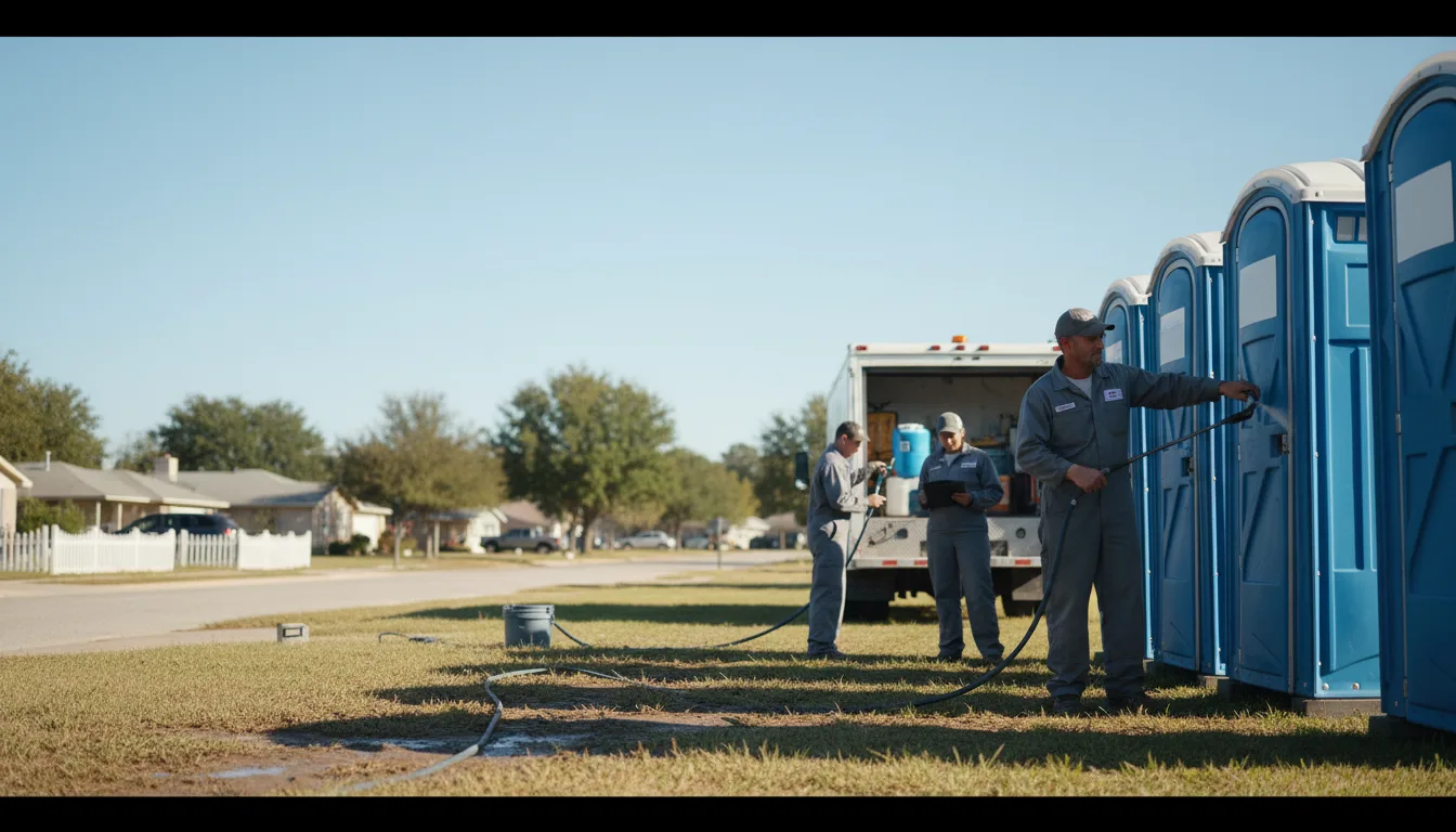 Long-Term Portable Toilet Rental in River Grove, IL near me